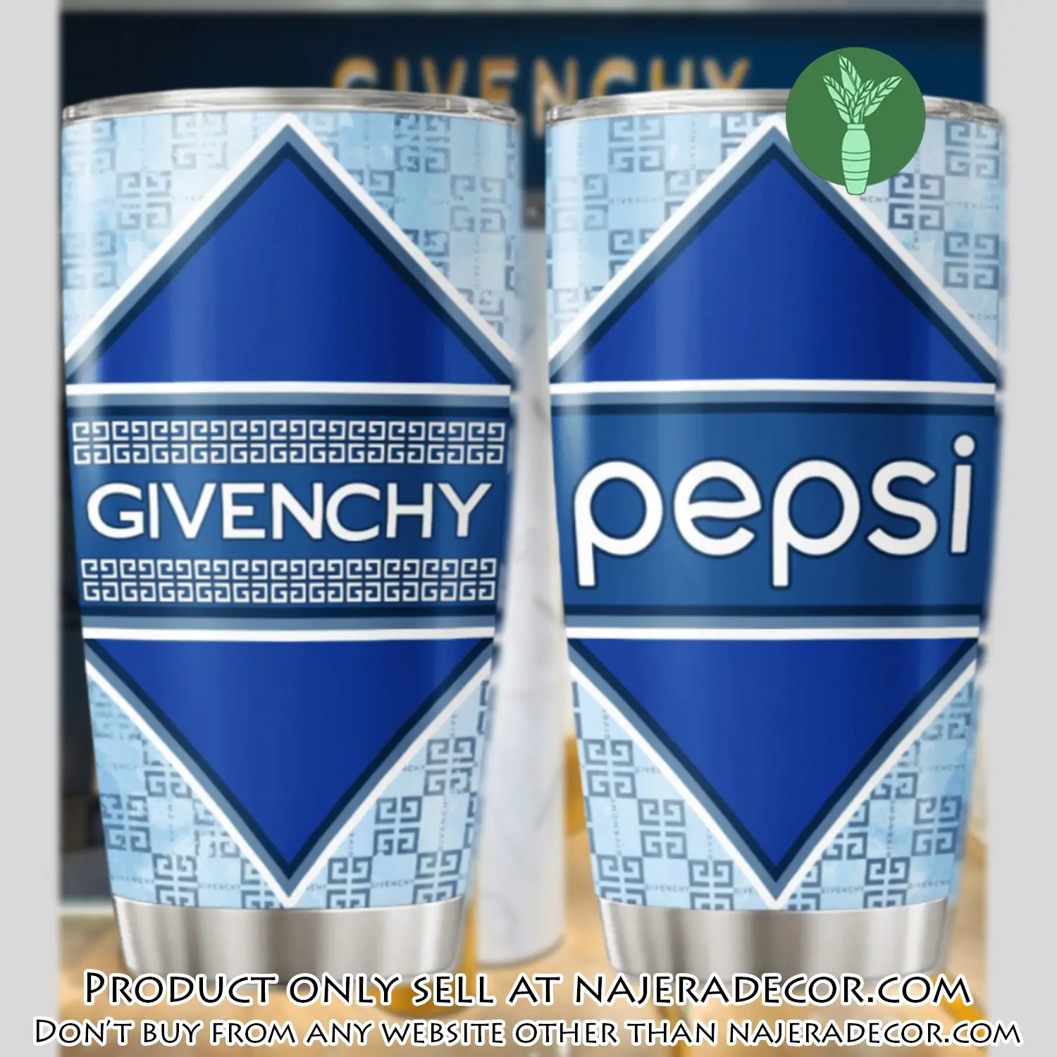 Givenchy pepsi stainless steel tumbler 20oz30oz njr3136613